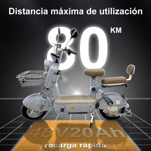 Moto Eléctrica Bicicleta Eléctrica Para Adultos 35km/h 500w