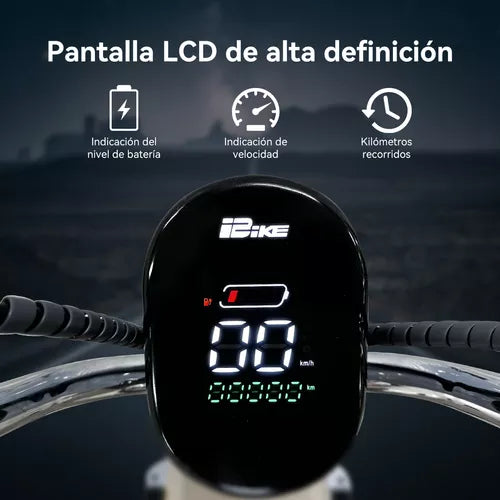 Moto Eléctrica Bicicleta Eléctrica Para Adultos 35km/h 500w